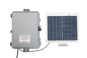no network or power connections is no problem with vizpin solar power
