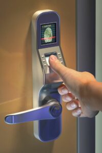 access control system cost rises with biometic features