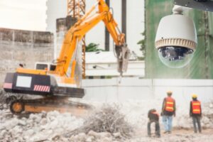 system links businesses that needs security systems construction sites